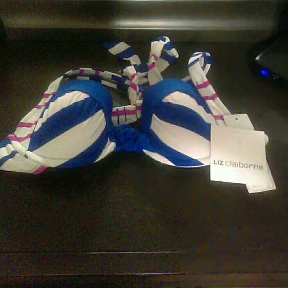 Liz Claiborne swim suit top - Picture 1 of 1